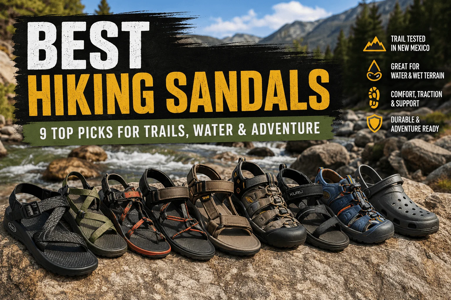best-hiking-sandals